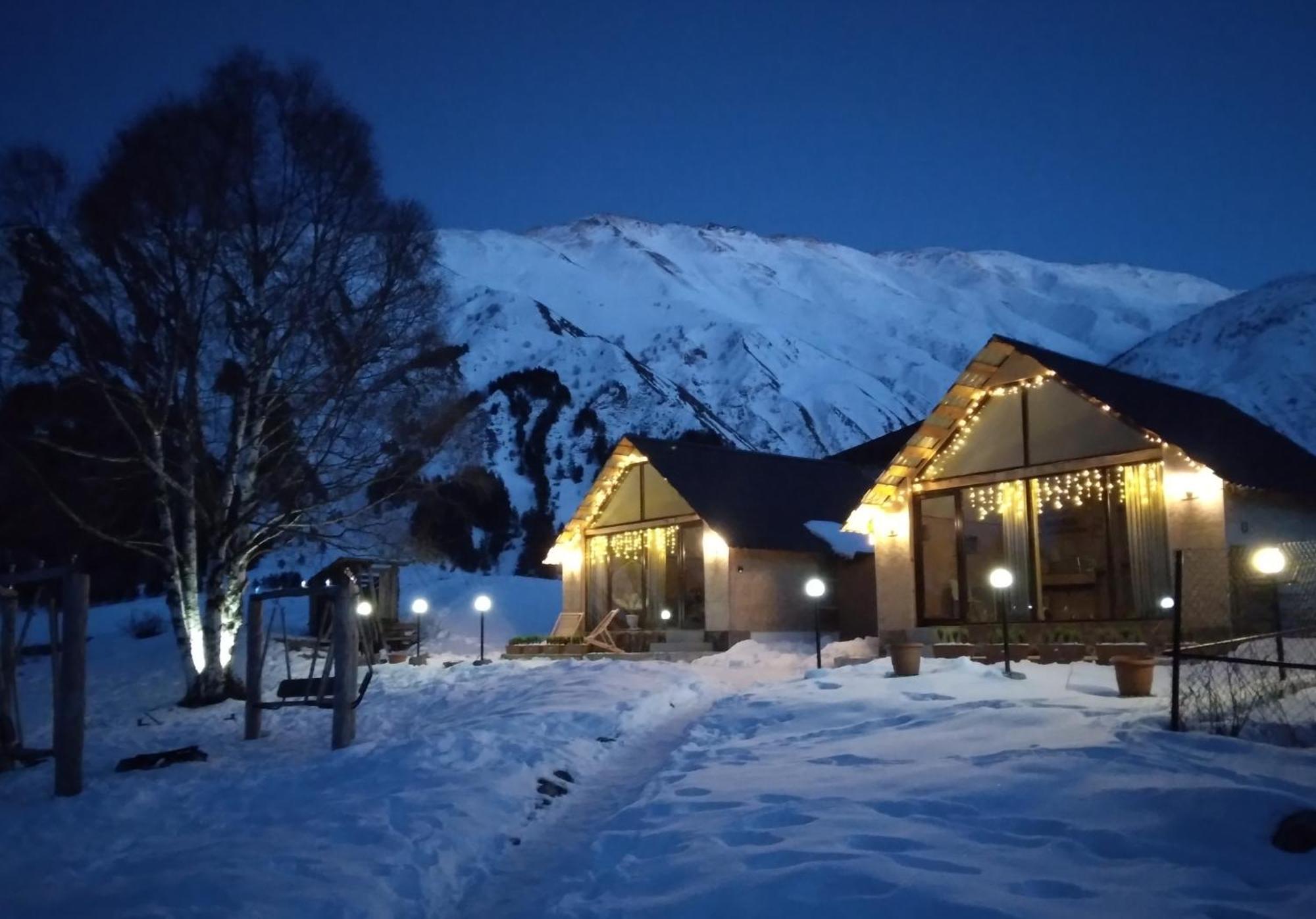 Kazbegi Cottages Qabarjina Buitenkant foto