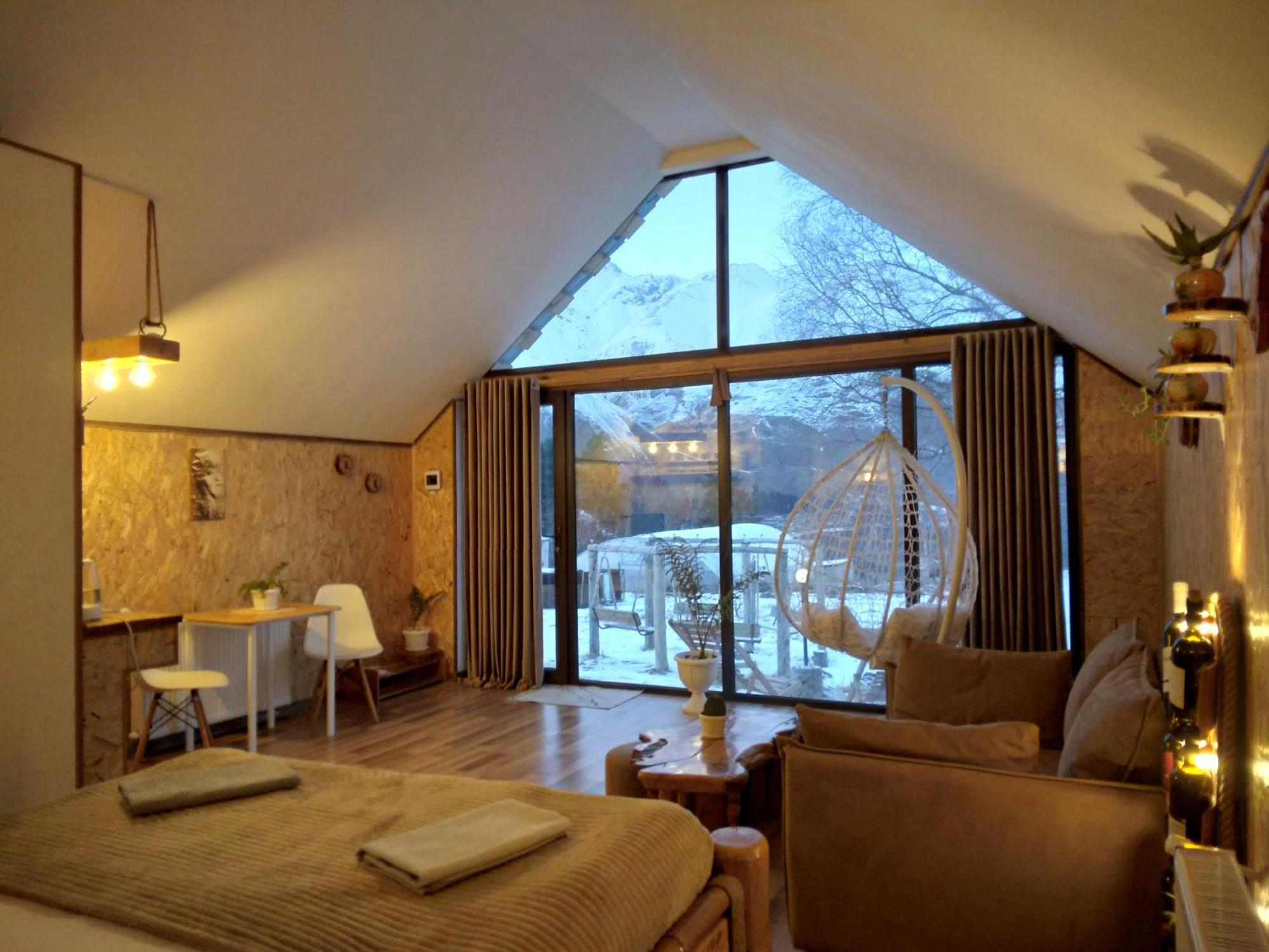 Kazbegi Cottages Qabarjina Buitenkant foto