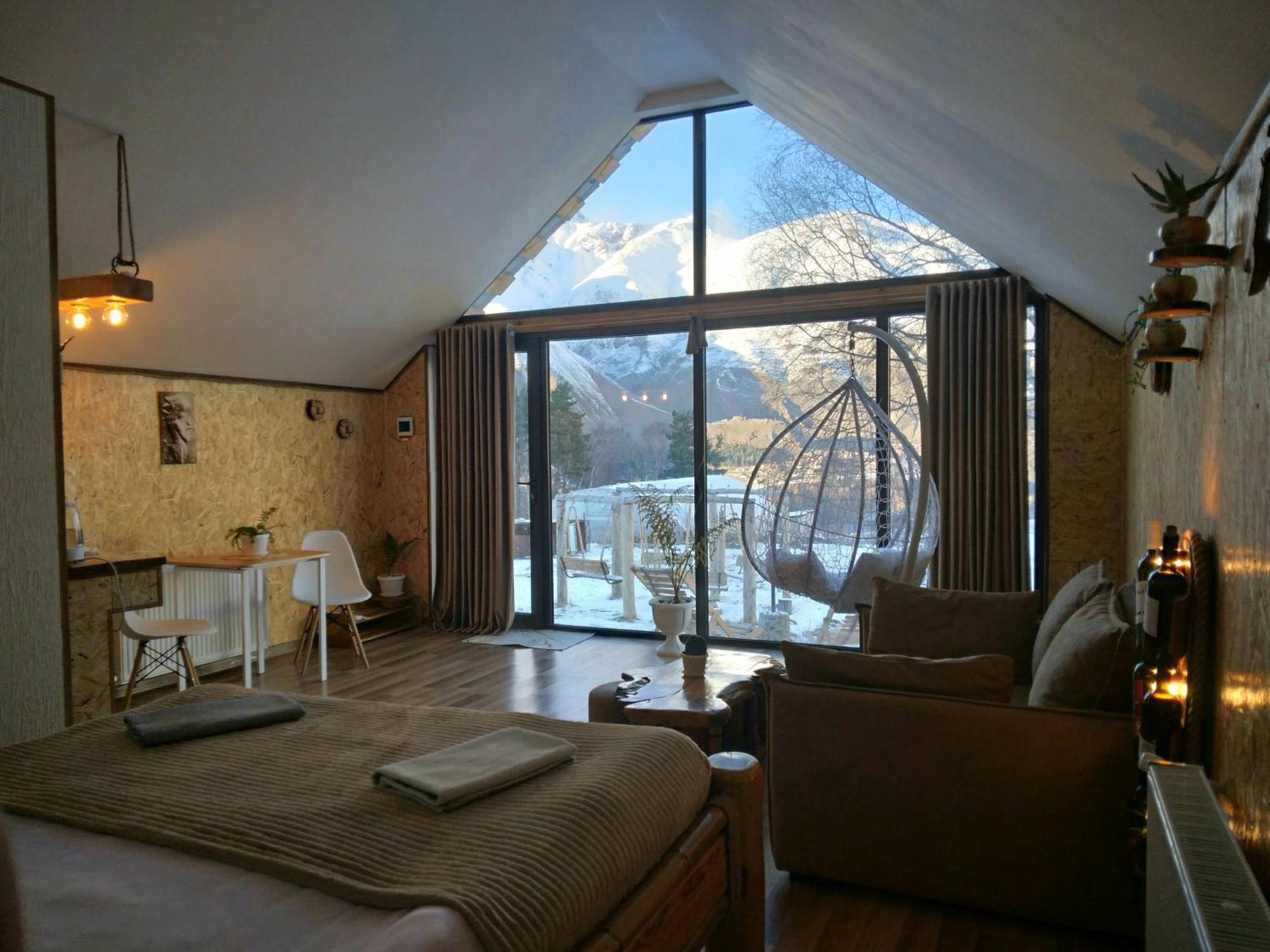 Kazbegi Cottages Qabarjina Buitenkant foto