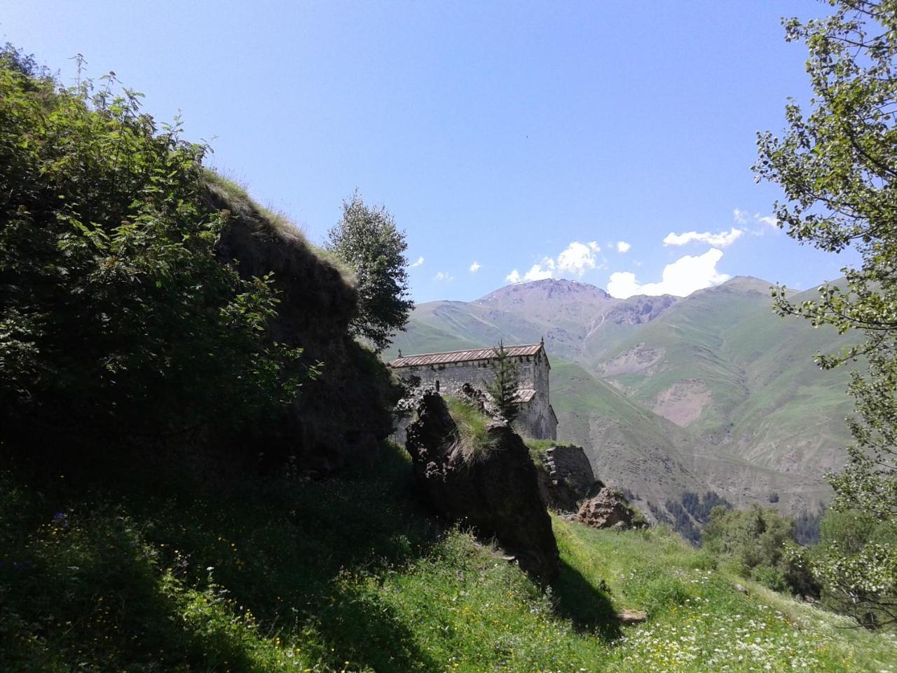 Kazbegi Cottages Qabarjina Buitenkant foto